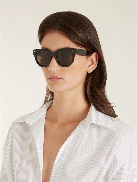 celine baby audrey sunglasses sale|Celine eyewear rectangular sunglasses.